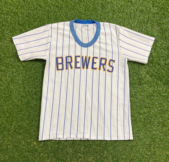 Milwaukee brewers retro jersey hot sale