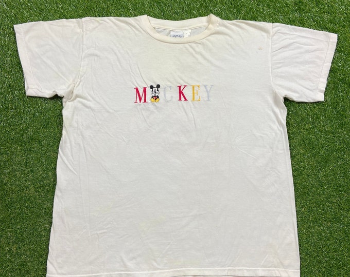 Vintage Mickey Mouse T Shirt Tee Mickey and Co Size 3X Walt Disney World Magic Kingdom WDW Disneyland 1990s 90s