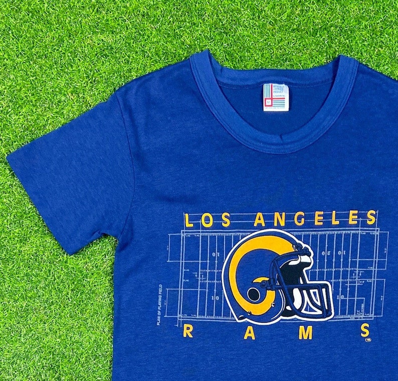 Vintage Los Angeles Rams NFL Football 1980's 80s T Shirt | Etsy