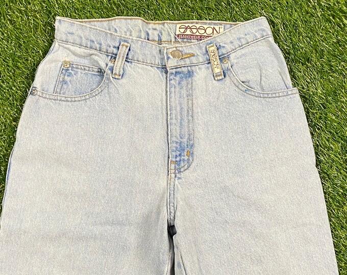 Vintage Sasson Jeans Size 0 1990s 90s American USA Classic Blue Jean Pants Bottoms True Vtg