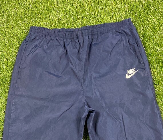 Vintage Nike Pants Size Large L Just Do It Classic Swoosh Athletic Gear S Jordan Comfy 1980s 80s Blue Tag Etsy