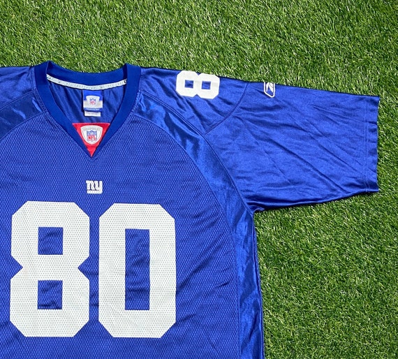 Vintage New York Giants # 80 Jersey Reebok Size Xtra Large XL NFL
