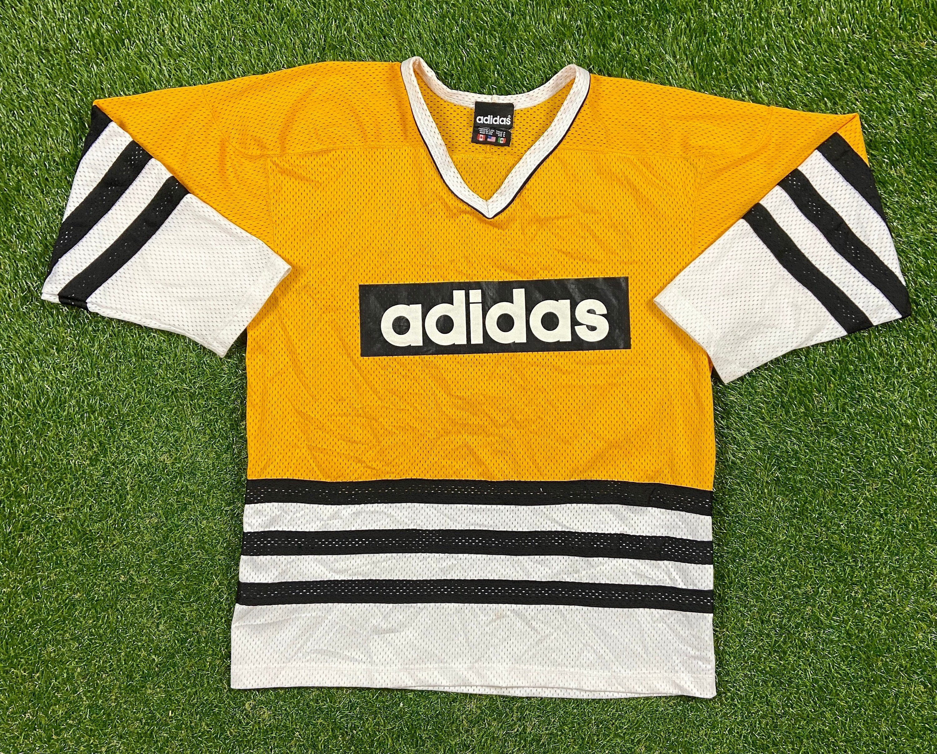 Vintage Adidas Hockey Jersey Made USA Size Small S RARE New - Etsy