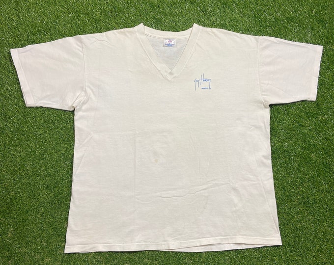 Vintage Guy Harvey T Shirt Tee Made USA Size XXL 2XL Bass Pro Shops Fishing Apparel Accessories Hunting Nature 1990s 90s