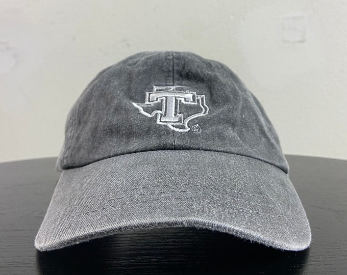 Vintage University of Texas Longhorns Strap Back Hat OSFA Austin Texas NCAA College Football 1990s 90s