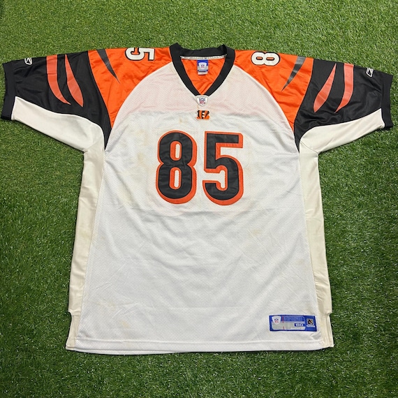Vintage Cincinnati Bengals Chad Johnson #85 Jersey Reebok Size 60