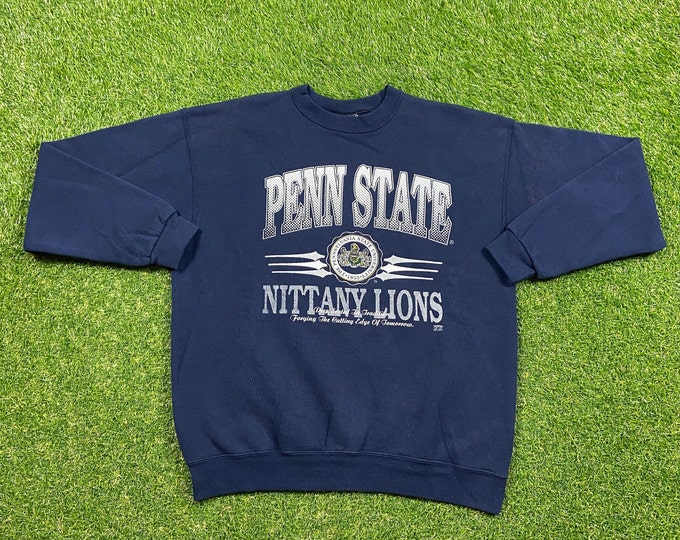 Vintage Penn State University Crewneck Sweatshirt 20/20 Sport Size Xtra Large XL NCAA College Football Pennsylvania Nittany Lions Pull Over