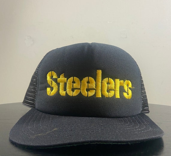 Vintage Pittsburgh Steelers Snapback Hat Cap New Era Made USA