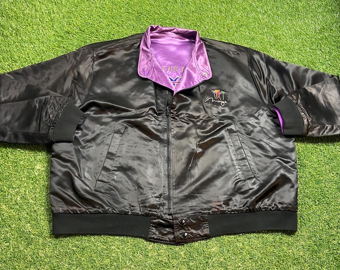 Vintage Mirage Las Vegas Reversible Jacket Made USA Size 3x Casino Hotel  LV Nevada Gambling Treasure Island 1990s 90s