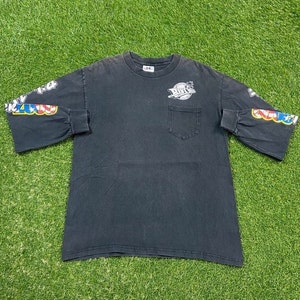 Vintage Bike Week 2000 Daytona Beach Shirt met lange mouwen Tee Jays Made USA Maat Grote L Harley Davidson HOG 3D Eagle Motorcycle Truckers Biker