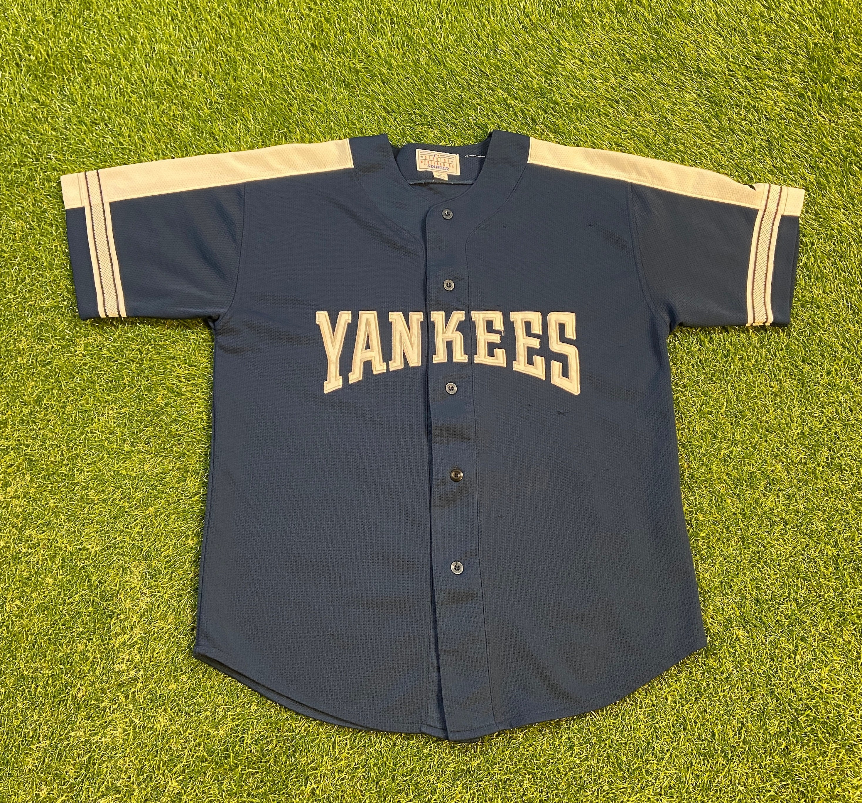 New York Yankees Hockey Jersey NIKE Vintage MLB Baseball RARE