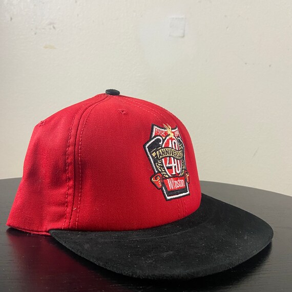Casquette Snapback Vintage Waco Scaffolding & Equipment - Années 1990 - Neuf Sans étiquette