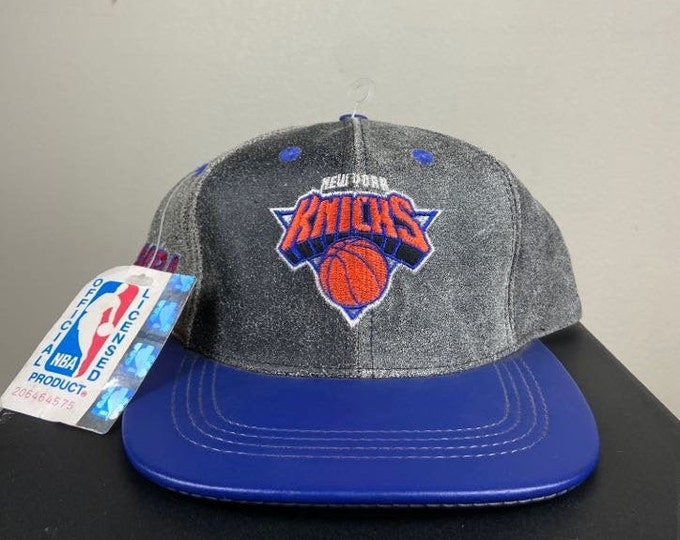 Vintage New York Knicks Snapback Hat Cap JH Design Made Usa NBA Basketball Madison Square Garden MSG Nyc Classic 1990s 90s