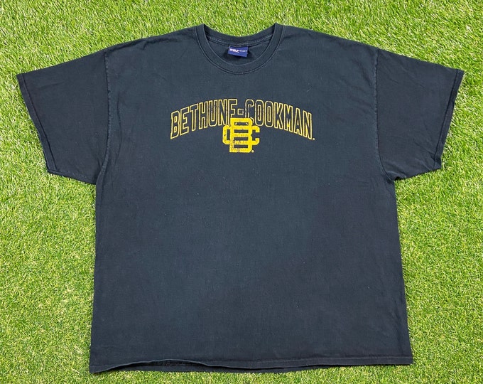 Vintage Bethune Cookman University T Shirt Tee MV Sport Size XXL 2XL Daytona Beach Florida 1990's 90's Wildcats