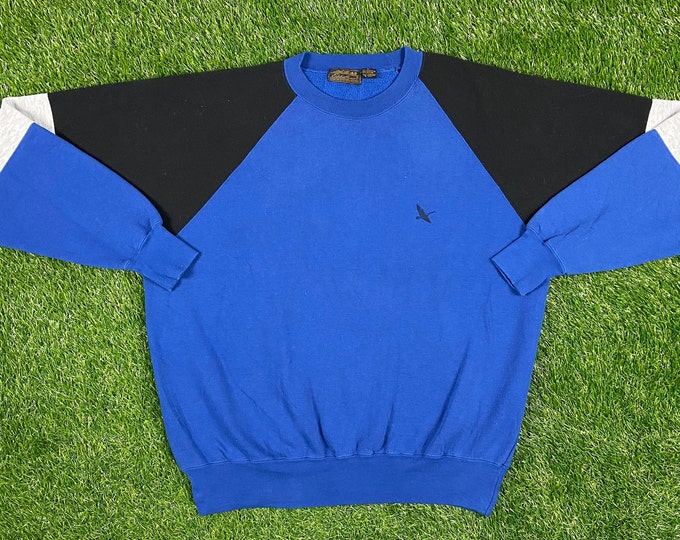 Vintage Eddie Bauer Crewneck Sweater Size Xtra Large American Apparel Pull Over Oversized Warm Cozy Comfy