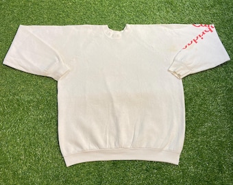 Moletom vintage da Universidade de Cambridge, fabricado nos EUA, tamanho XL. Faculdade de Massachusetts, Universidade de Harvard, Direito, Ivy League, anos 90.