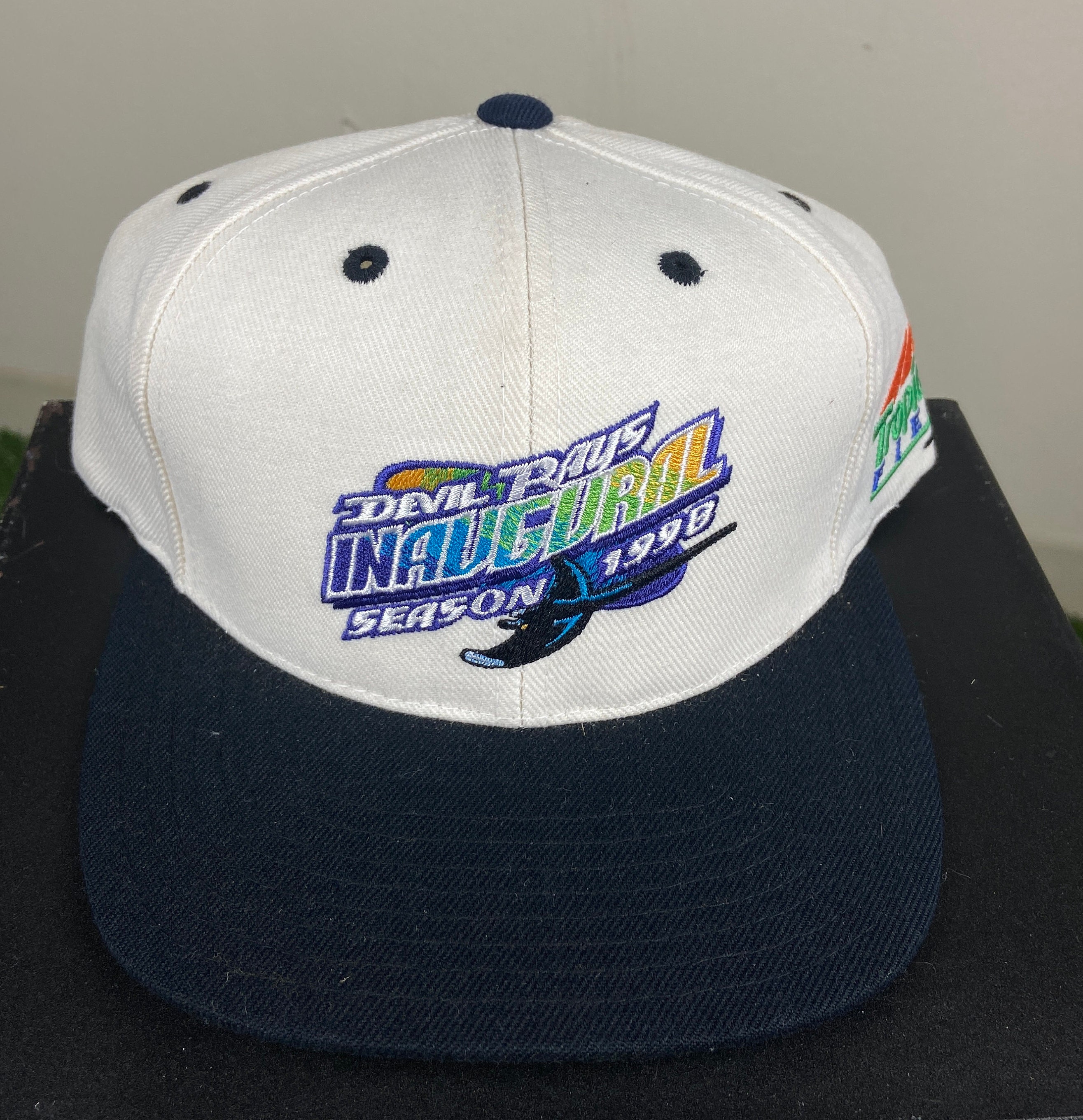 Vintage Tampa Bay Devil Rays 1998 Inaugural Season Snapback Hat