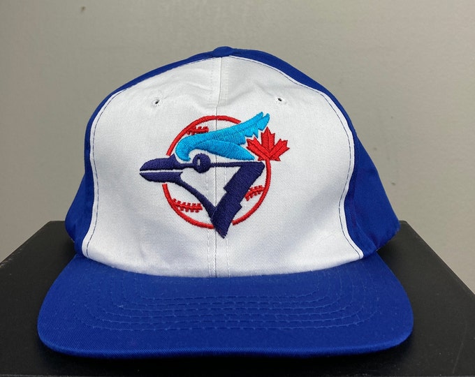 Vintage  Toronto Blue Jays Snapback Hat Ted Fletcher Sports MLB Baseball Canada 1980s 80s Six Drake Enjoy Coca Cola
