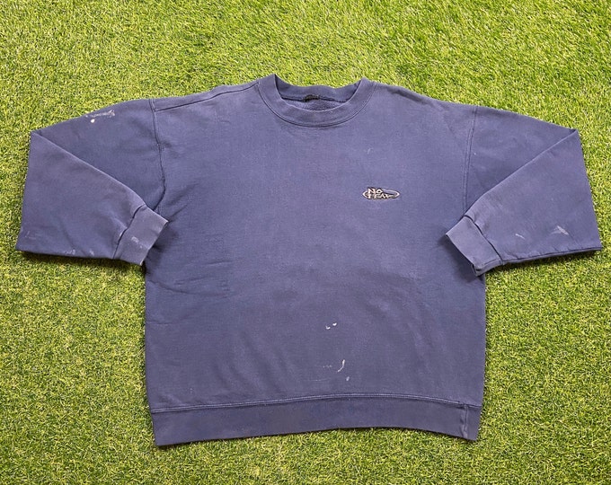 Vintage No Fear Gear Crewneck Sweatshirt Size Xtra Large XL Classic Street Wear Pull Over Oversized