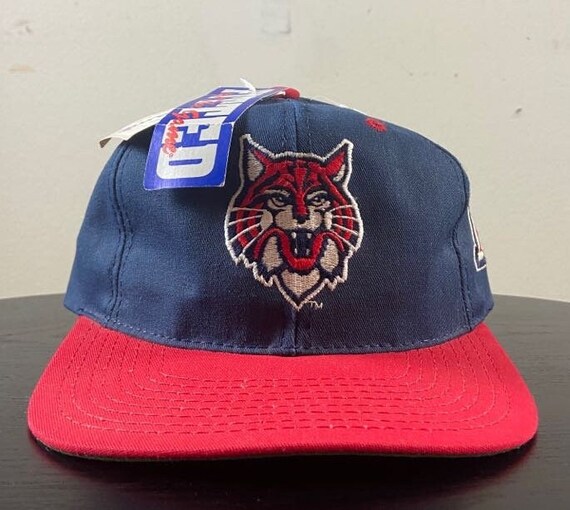 Vintage University of Arizona Wildcats Fitted Hat Cap The Game Made USA Size 7 1/4 NCAA College Basketball Phoenix 1990s 90s