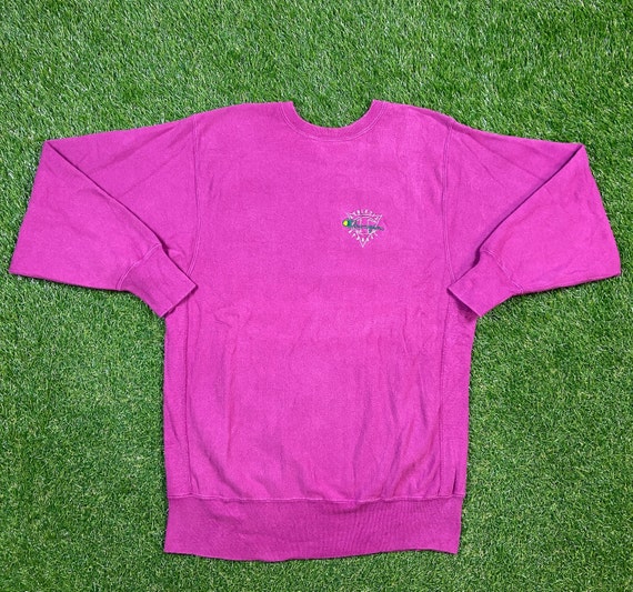 Vintage Purple Champion Reverse Weave Crewneck Sweatshirt
