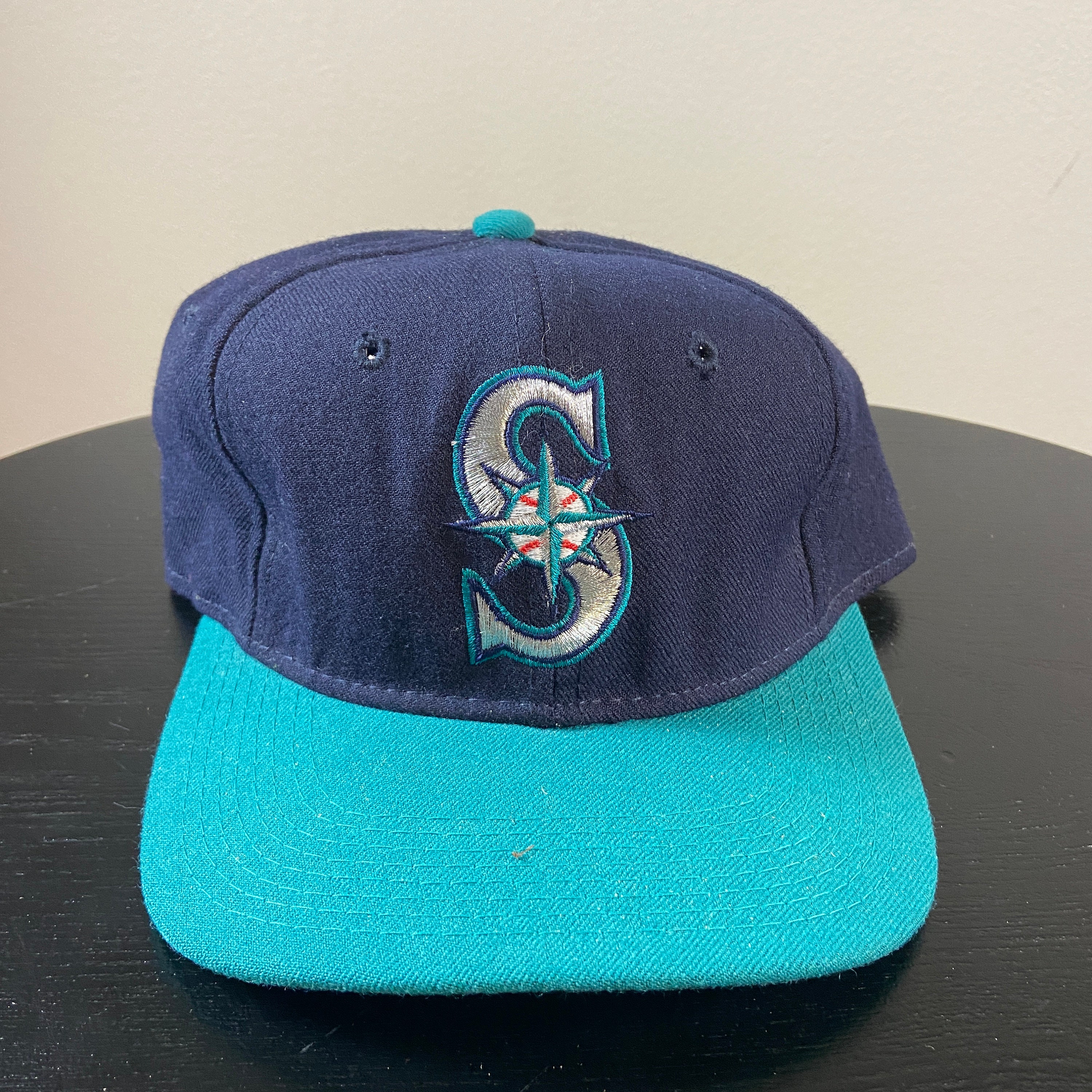 Vintage Mens Medium Starter Seattle Mariners 90's White Stitched