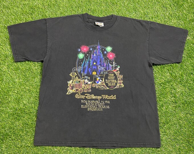 Vintage Walt Disney World T Shirt Tee Size Large L Magic Kingdom WDW Disneyland Mickey Mouse 00s Rare Mickey