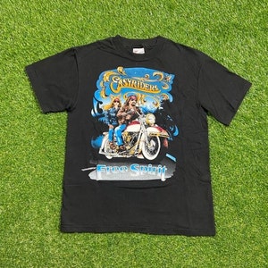 Vintage Easyriders T Shirt Tee Size Medium M Las Vegas Nevada Harley Bike Week HOG 3D Eagle Motorcycle Truckers Biker 1990s 90s