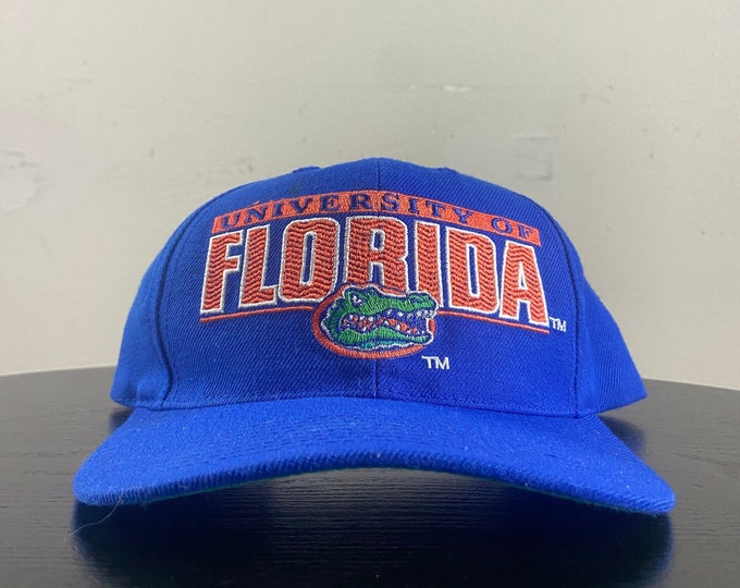 Vintage Florida Gators Snapback Hat Cap OSFA NCAA College Football UF University of Florida 1990s 90s