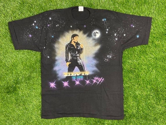 Vintage Elvis The Legend Large Star Shirts Unique