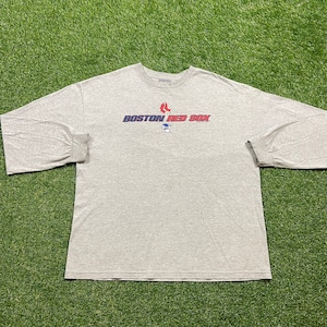 Vintage Boston Red Sox Long Sleeve Shirt Size XXL 2XL Fenway Park MLB Baseball New England Massachusetts 1990s 90s