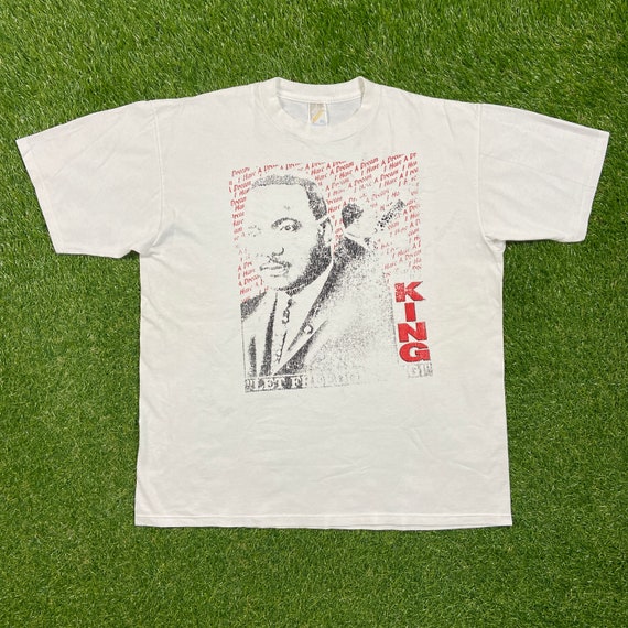 Vintage Martin Luther King Jr T Shirt Tee Jerzees Made USA - Etsy