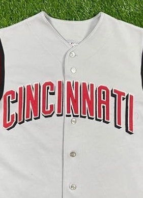 Vintage Cincinnati Reds Baseball Jersey Majestic Size Large -  Denmark