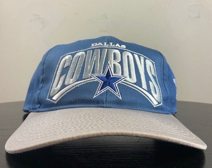Vintage Dallas Cowboys Snapback Hat OSFA NFL Football Texas Aikman 1990s 90s