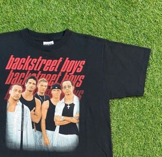 トップス backstreet boys 1998 vintage t shirt Vintage Backstreet Boys 98 Tour Boy Band T Shirt Large | eBay
