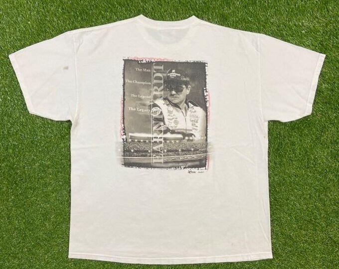 Vintage Dale Earnhardt # 3 T Shirt Tee Chase Authentics Size Xtra Large XL The Man NASCAR Daytona 500 Intimidator Racing