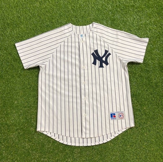 Vintage New York Yankees Alex Rodriguez Jersey Russell Athletic