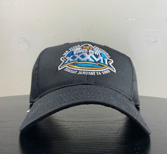 Vintage Super Bowl XXVII 2003 Strap Back Hat Reebok OSFA San Diego