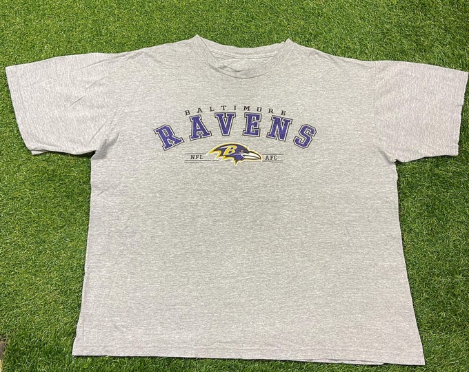 Vintage Baltimore Ravens T Shirt Tee Size 3x NFL Football Maryland Orioles Ray Lewis 1990s 90s