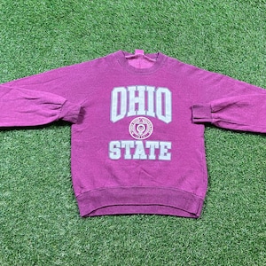 Vintage Ohio State University Crewneck Sweatshirt Belton Made USA Size Small S Cleveland NCAA College Buckeyes Classic Football Basketball