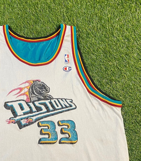 Vintage Detroit Pistons Grant Hill #33 Reversible Jersey