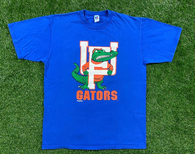 Vintage Florida Gators T-Shirt Tee My Shirt Made USA Size Large L NCAA College Football UF University of Florida 1990s 90s