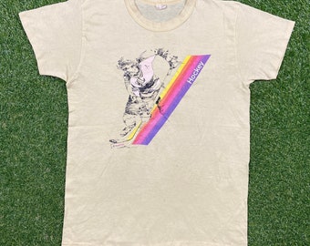 Vintage Hockey T Shirt Tee Poltermanns Fashions Size Xtra Large XL NHL CHL Hockey 1980s 80s Classic Graphic Tee Gretzky