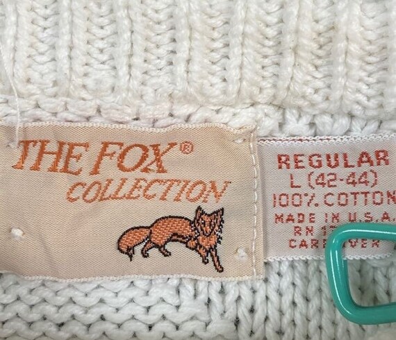 Fox Collection Crewneck Sweater 
