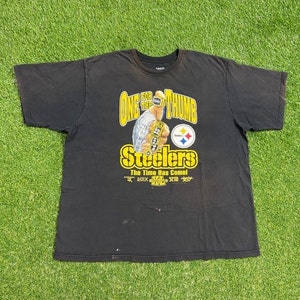 Vintage Pittsburgh Steelers T Shirt Tee Reebok Size XXL 2XL NFL Football Pennsylvania Super Bowl Champions Classic 1990s 90s