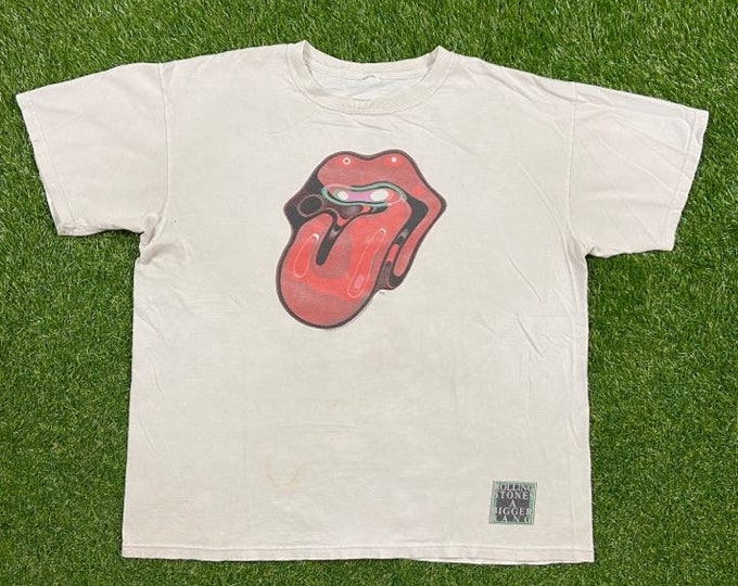 Vintage The Rolling Stones A Bigger Bang T Shirt Tee Spring Size XXL 2XL Classic Rock n Roll Mick Jagger