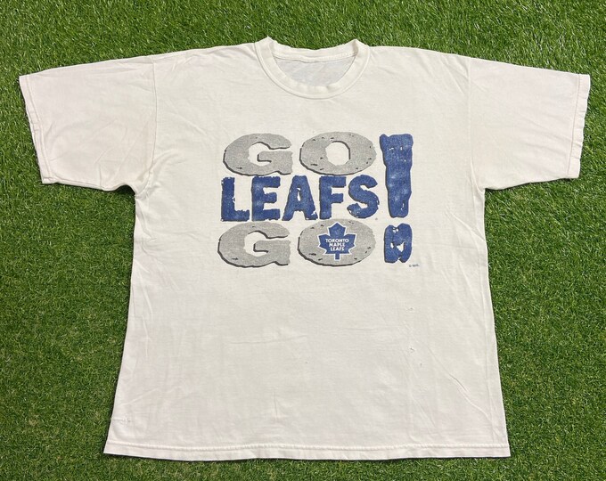 Vintage Toronto Maple Leafs T Shirt Tee Size Xtra Large XL NHL Hockey Canada Classic Drake The 6 1990s 90s