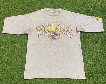 80年代ヴィンテージミネソタバイキングスNFLフットボールTシャツ - XS