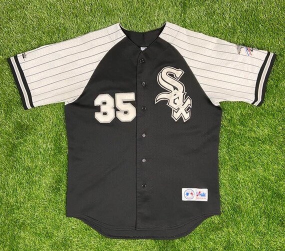 Vintage Chicago White Sox Frank Thomas #35 Baseball Jersey