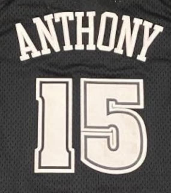 Nba Denver Nuggets Throwback Logo Basketball Jersey #15 Anthony
